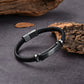 Armband Edelstahl mit Leder K00C1107_AB_EL