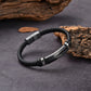 Armband Edelstahl mit Leder K00C1111_AB_EL