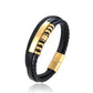 Armband Edelstahl mit Leder K00C1119_AB_EL