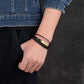Armband Edelstahl mit Leder K00C1110_AB_EL