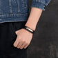 Armband Edelstahl mit Leder K00C1119_AB_EL