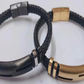 Armband Edelstahl mit Leder K00C1111_AB_EL