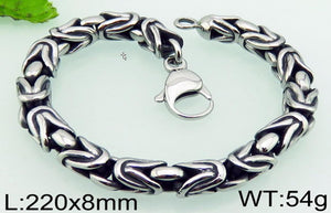 Armband Edelstahl Königskette